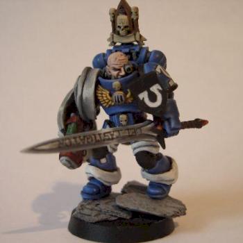 ultramarine captain by Stupidlittleboy