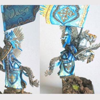 BRETONNIA HERO ON PEGASUS by edgeofshadow