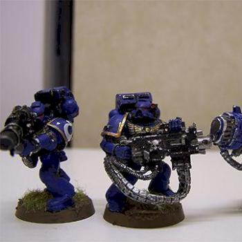 marines with heavy weapons by nero041001