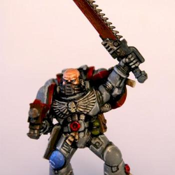 Space Marine Captian Octavian by Manuel