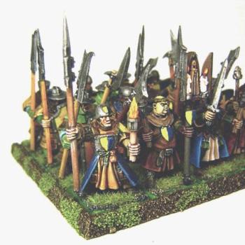 Bretonnian Man at arms by Inquisitor