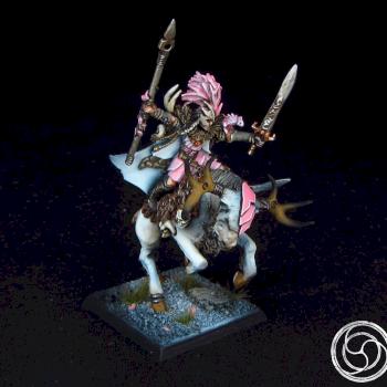 Wood Elves Noble japanese cherry blossom style by Awaken Realms