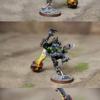 Ork Boss Zagstruk by Grim Wolf Studio