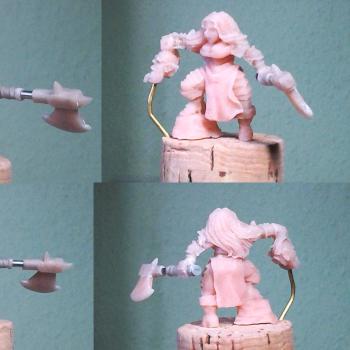 Female Dwarf Hero by chaos spawn