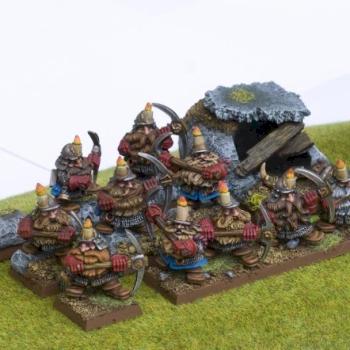 Dwarf Miners by Kota