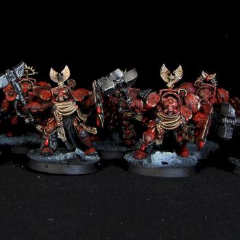 Space Marines Blood Angels Terminators by Awaken Realms