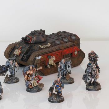 Coteaz Warband + Chimera by Moss