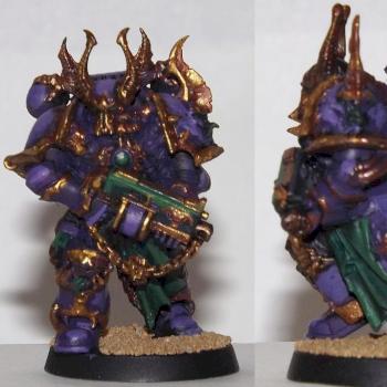 Chaos Marine from Dark Vengance #2 by BrianFowler713