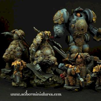 Sci Fi Celtic Warriors by Scibor