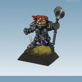 Female Tir-Na-Bor Khor Warrior Dwarf 3 by aurelio