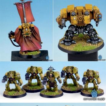 Black reach space marines imperial fists by ErethilClaw