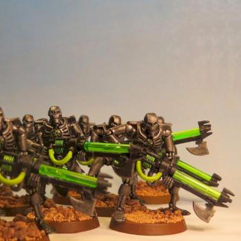 Necron Warriors by Abrethor