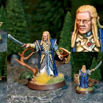 Armoured Celeborn by GeorgXyd