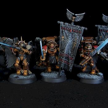 Space Marines Blood Angels Sanguinary Guard by Awaken Realms