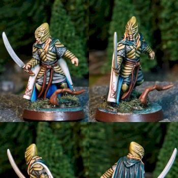 Armoured Glorfindel by GeorgXyd