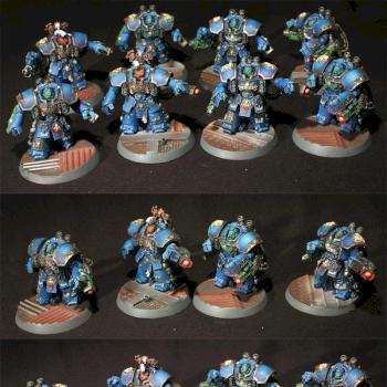 Ultramarines Centurions Squad by nazgash