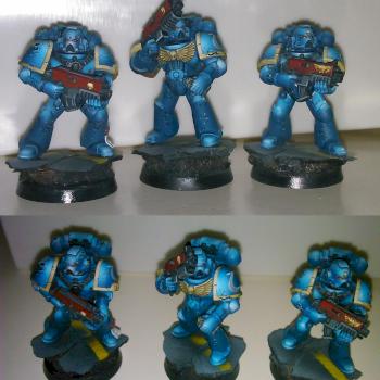 3 Ultramarines by Bruce33