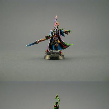 Eldar Farseer by Ipaintyourstuff