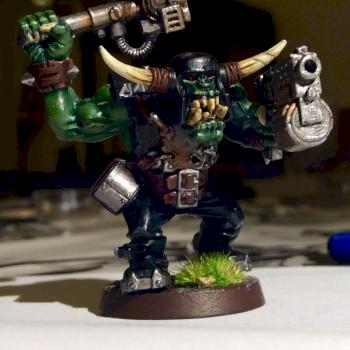 Ork nob by Darthmauled
