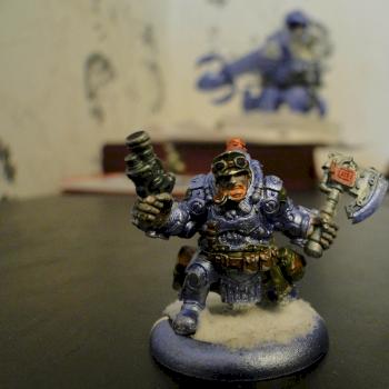 General Ossrum - Rhulic Warcaster by Elpfiss