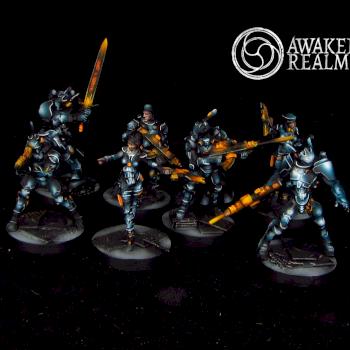 Infinity Icestorm Panoceania army by Awaken Realms
