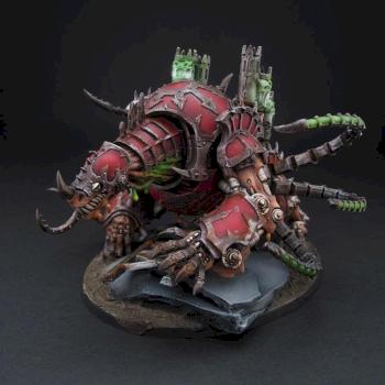 Chaos Space Marine Maulerfiend by SavageDPainting