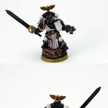 Black Templar Captain by setenza