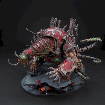 Chaos Space Marine Maulerfiend by SavageDPainting