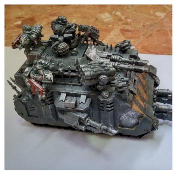 dark angel predator annilator tank by WarhammerJo