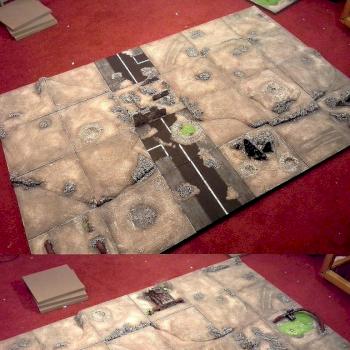 Modular 31 tiles gaming board by Santaclawsui