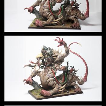 Hell Pit Abomination - Skaven - Abominación del Pozo by Lekian