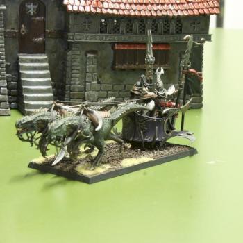 Dark Elves - Cold One Chariot by Praetorian1979