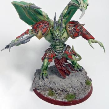 Chaos Space Marine Daemon Prince by kevinsho27