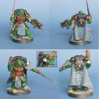 Space Marine Salamanders Honour Guard by farseer oliver