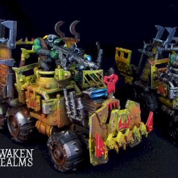 Ork Trukks by Awaken Realms