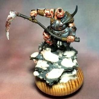 Chaos Nurgle Puturid Blightknight by Nokistudio