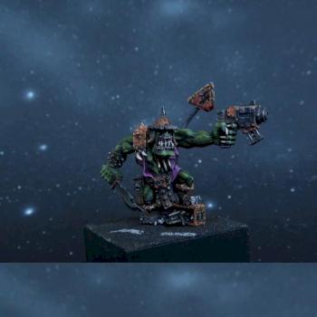Ork Game Day nob by emrodeus