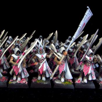Wood Elves Wildwood Rangers japanese cherry blossom style by Awaken Realms