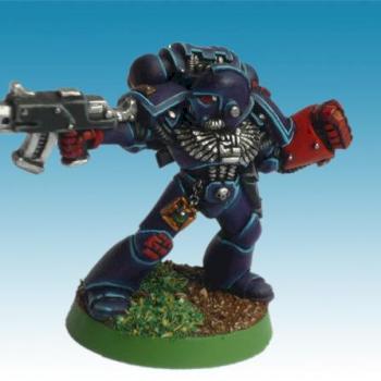 Crimson Fists Veteran Captain by Caliban