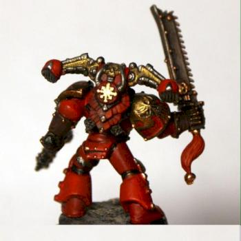 khorne berzerker by selerior