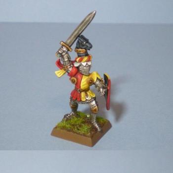Bretonnian Knight on foot by peloso