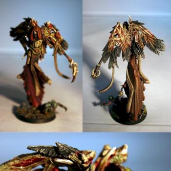 Nurgle Daemon Prince Conversion by BloodCovenant