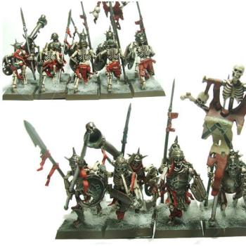 Vampire Counts Skeleton Warriors by warcry studio