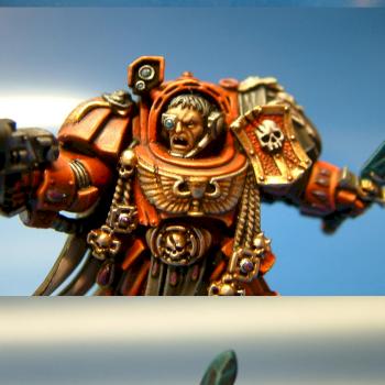 Space Hulk: Blood Angels Sargeant Lorenzo by TheSi83