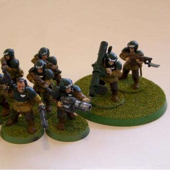 Cadian Infantry Squad by CommissarHartman