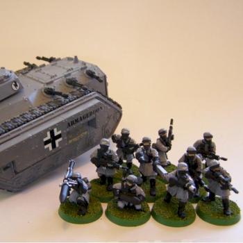 Steel Legion Squad and Chimera by CommissarHartman