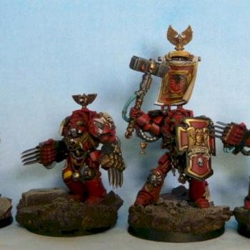 Blood angels assault squad by RAFF