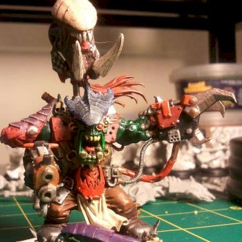 Assault on Black Reach Warboss by Bartlebad