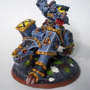 Space Wolves Mecha Canis Wolfborn by Zuzu
