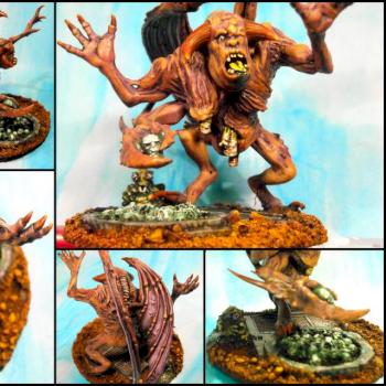 Daemon Prince of Nurgel by reclusiarchscenobyte